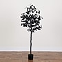 Nearly Natural Artificial Halloween Black Eucalyptus Tree, 5' (T5150)~#|#~BE61309A-6551-4975-AD21092C53CCE682_sc7