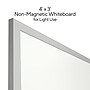 TRU RED™ Melamine Dry Erase Board, Gray Frame, 4' x 3' (TR59354)~#|#~BE648CFB-87DA-4AFB-AE07A218D43C3F91_sc7