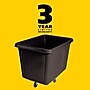 Rubbermaid Commercial Cube Truck, 600 lb. Capacity, Black (FG461900BLA)~#|#~BE66C44D-5392-4576-9C47FA7D159BEFC7_sc7