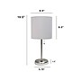 Creekwood Home Oslo LED Table Lamp, Brushed Steel/Gray (CWT-2012-GY)~#|#~BE71C743-7BB2-4042-AE917E2EE8E3D953_sc7