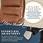 La-Z-Boy Jenkins Bonded Leather Swivel Executive Big & Tall Chair, Brown (60075-CAM)~#|#~BE7872E5-B59A-4552-ABEA391FFB997374_sc7