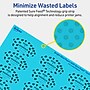 Avery Printable Oval Multipurpose Labels, 1" x 2", Bright Blue, 480/Pack (94053)~#|#~BE7906F9-51C6-4120-9157736261210B81_sc7