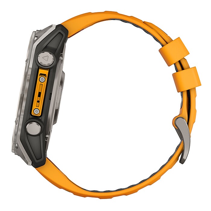 Garmin fenix 8 AMOLED Multisport GPS Watch, 51-mm, Titanium
