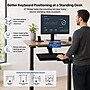 Uncaged Ergonomics Under Desk Keyboard Tray, Black (KT1)~#|#~BE7E289C-EFD2-4A54-A0D992B7A6741DE4_sc7