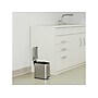 HLS Commercial Stainless Steel Step Trash Can with Hinged Lid, 3-Gallon, Silver (HLSS03RFR)~#|#~BE7EEFF6-B01D-457A-81FCB8B6E625F40D_sc7