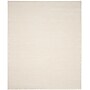 Safavieh Natura Collection 8' x 10' Rectangle Indoor Area Rug, Handmade, Wool, Ivory (NAT620A-8)~#|#~BE7F2D81-B11B-4748-87C4ECEA33D90AE0_sc7
