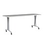 Safco Rumba Training Room Table, 24" x 72", Fashion Gray (RBA7224TCASLFNGY)~#|#~BE84C0A9-8960-4DAC-BECC8C47A0638A94_sc7