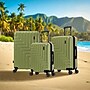 DUKAP Zahav 3-Piece Hardside Spinner Luggage Set, TSA Checkpoint Friendly, Green (DKZAHSML-GRN)~#|#~BE89A428-4D76-43E9-9D95346E59E72BC4_sc7