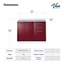 Viva Comfort 36.75'' H x 42" L Exam Room Medical Cabinet, 2-Doors, 3-Drawers, Claret (902BASE42NSCL)~#|#~BE8BB60A-E756-428C-913281277FF6578B_sc7