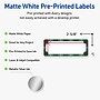 Avery Rectangle Multipurpose Labels, 1" x 2-5/8", White, 160/Pack (19479370403)~#|#~BE8C0F27-011E-4C4A-83930AA3E4AAE3B6_sc7