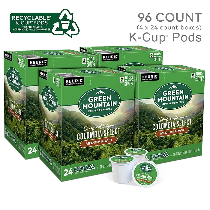 Green Mountain Colombia Select Coffee Keurig® K-Cup® Pods, Medium