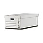 Universal Medium Duty Corrugated File Box with Lift Off Lid, Legal Size, White, 12/Carton (UNV95221)~#|#~BE9114D7-BFE6-4508-86F2EBCEAA14173A_sc7