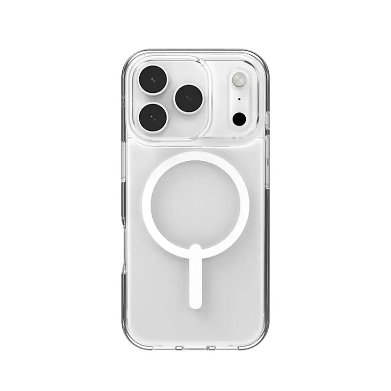 ZAGG Crystal Palace Lite Snap MagSafe Phone Case for Apple iPhone 17 Pro, Shock Absorbing, Clear (702318850) image 1