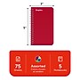 STAPLES Memo Book, 3” x 5”, Side‑Bound, Ruled~#|#~BE9305E2-E065-4DE6-ABFAA8926F9A9C04_sc7