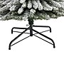 Nearly Natural 8-ft Flocked Pencil Artificial Christmas Tree with 500 Clear Lights and 646 Bendable Branches (T1908)~#|#~BE963164-CEF0-4F6F-BF1CF6BECAD1748E_sc7