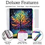 2027 Excello Brands 10.3" x 12.3" Weekly & Monthly Standard Planner, Paperboard Cover, Black Tree Seasons (DLX-CY27-0032)~#|#~BE9AE634-EEBC-45A6-9D427C145B1767BE_sc7