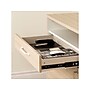 South Shore Helsy 2-Drawer Lateral File Cabinet, Letter/Legal Size, Lockable, 30.25"H x 29"W x 18.5"D, Soft Elm/White (13304)~#|#~BE9FBB4C-EA1B-4B60-94BA1EC6E8DD0975_sc7