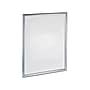 Azar Sign Holder, 20" x 30", Wall Mounted, Silver, Plastic (300346-SLV)~#|#~BEA0685C-CB22-4D6B-A808972748D57503_sc7