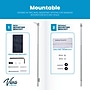 Viva Comfort Wall Mountable Stadiometer Height Measuring Rod, White (ADIME907-02-MK)~#|#~BEA353A9-840B-4741-81C2E9DBF6D1D515_sc7