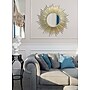 Infinity Instruments Sunburst Gold Plastic Framed Wall Mirror, 24" (20260GD-MR)~#|#~BEA62DDA-51C7-402C-8F036332C99E62EF_sc7
