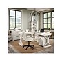 Bush Furniture Homestead 66"H 4-Shelf Bookcase with Adjustable Shelves, Linen White Oak Laminated Wood (HOB166LW-03)~#|#~BEA9A3C2-8D8F-414C-A17A1397371F75BD_sc7