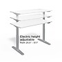 Union & Scale™ 55"W Electric Rectangular Adjustable Standing Desk with Micro Movements, White (UN62092)~#|#~BEAA193F-4587-4357-88205BE360A58DD0_sc7