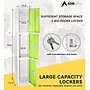 AdirOffice 72"H 3-Tier Green Storage Locker (ADI629-203-GRN-DL)~#|#~BEAFDB23-D192-42B5-90B571F9AA70F004_sc7