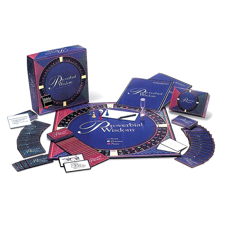 Talicor Proverbial Wisdom Bible Edition Board Game (TAL5375) image 1