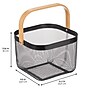 mDesign Steel Organizer, Black/Natural (25702RW)~#|#~BEB38C00-66A8-4060-A4147B40526809EA_sc7