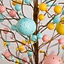 Nearly Natural 24-in Pre-Lit Artificial Easter Egg Twig Tree with 30 LED Lights in Burlap Wrapped Base - Set of 2 (T5468)~#|#~BEB3F986-542E-45C2-8B9B3B51E9A3B990_sc7