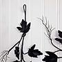 Nearly Natural Pre-Lit Artificial Halloween Black Maple Garland, 6.5' (W1380)~#|#~BEBB092F-EF31-4462-ADB37ADE1B21C508_sc7