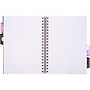 Pukka Pad Rochelle & Jess 5-Subject Notebook, 7.5" x 10", Graph-Ruled, 100 Sheets, Lilac, 3/Pack (9917-ROC)~#|#~BEBCF88C-F804-41E7-8C3AE2F5CBC22CC3_sc7