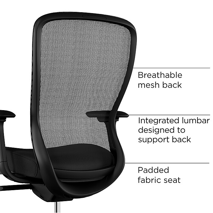 Workplace2.0™ Ayalon Ergonomic Fabric Swivel Task Chair