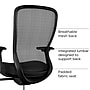 Workplace2.0™ Ayalon Ergonomic Fabric Swivel Task Chair, Black (UN51505)~#|#~BEC265CD-9A41-4360-A4354C85A8EC6382_sc7
