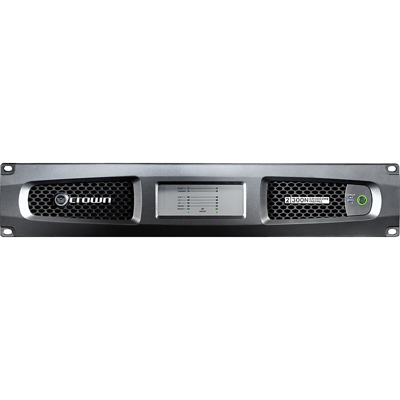 Crown DriveCore Install DCI 300W Power Amplifier, Silver/Black (DCI2X300N-U-USFX) image 1