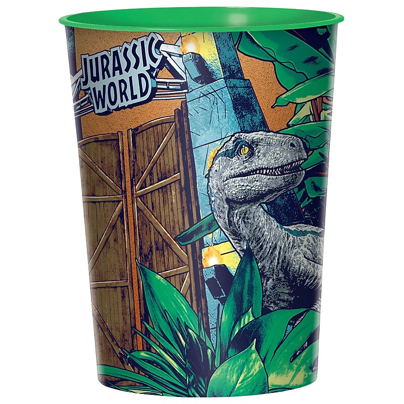 Party City Jurassic World Plastic Favor Cup, 16 oz. (AM422866) image 1