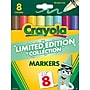 Crayola Washable Water-Based Broad Line Markers, Assorted Colors, 8/Box (58-7746)~#|#~BEC7135F-5DA1-4E57-8BE93A5E5C40D7B7_sc7