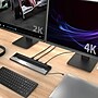 j5create Dual-Display Docking Station for USB-C Enabled Laptops, Black (JCD542)~#|#~BEC930E0-5380-4144-A82A3CA0AD24D94B_sc7