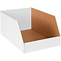 Large Folding Corrugated Storage Bin, 12" x 24"x 16", White, 25/Pack (BINJ162412)~#|#~BECC8EA2-CAA6-4546-B84BEFD7D867AC13_sc7