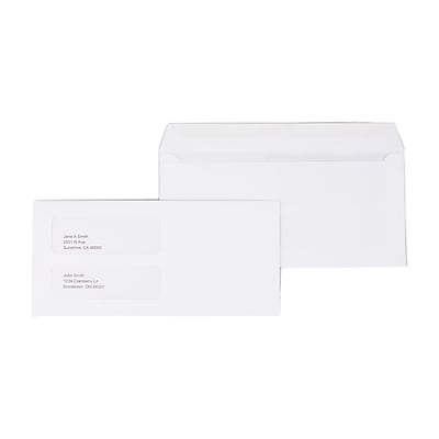 Envelopes 6 3/4 Staples #8 White Premium Gummed Envelopes - 3-5/8" X 6-1/2" - 500 Pack... White Envelopes - Foto 5