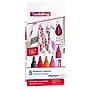 edding 4500 Series Water Based Textile Marker, Fine Bullet Tip, Warm Colors, 5/Pack (EDD445005999)~#|#~BECFF939-B3A6-4CA0-928F7C40AD888F6F_sc7