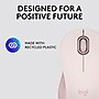 Logitech Signature M550 Wireless Ergonomic Ambidextrous Optical Mouse, Rose (910-006593)~#|#~BED3FD86-FDC5-4811-B771979665A6DFDA_sc7