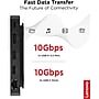 Lenovo Dual Display Travel Dock USB-C Universal Docking Station (40B90000US)~#|#~BED75DEB-6404-466A-90AC3F5CBD99B5C5_sc7