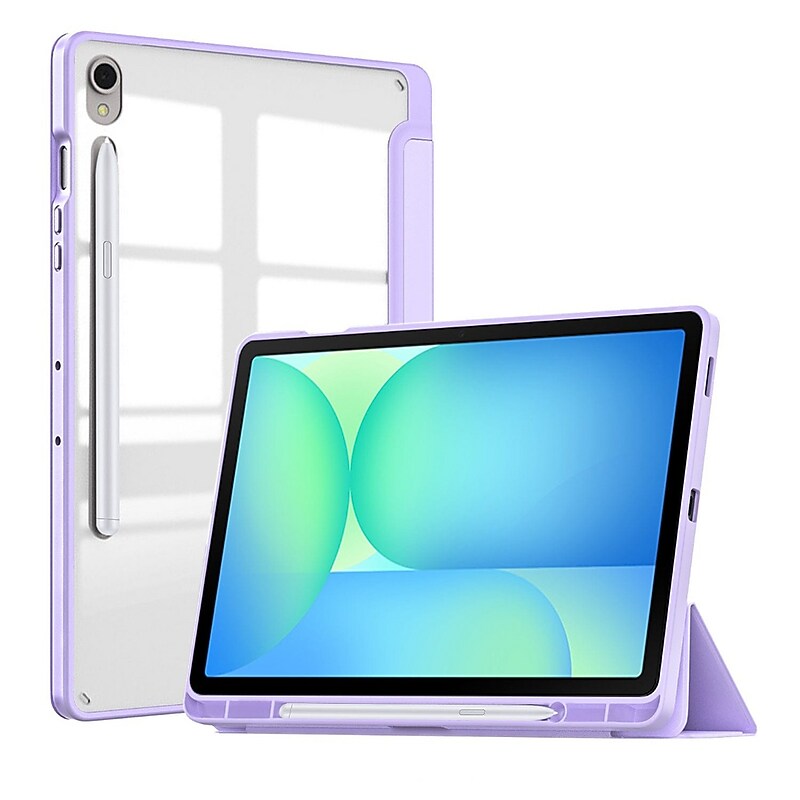 SaharaCase Venture Series TPU 13.1" Folio Case for Galaxy Tab S10 FE+, Purple Orchid (TB00469) image 1