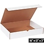 Literature Mailers, 16" x 12" x 3", White, 50/Bundle (ML16123)~#|#~BEDCCB55-CDDE-4021-B42E773E89FF6689_sc7