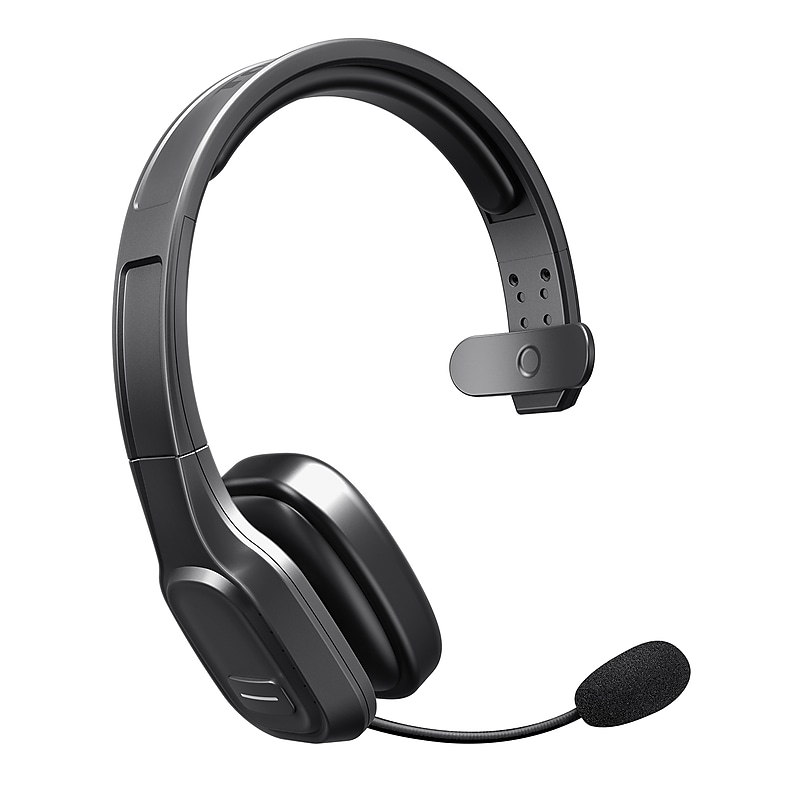 ToughTested PROCOMM 724 Wireless Noise Canceling Blueooth Headset, Black (TT-HF-724) image 1