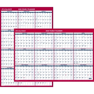2025 Wall Calendar, Double Sided Adhesive Erasable Wall Calendar, Large