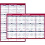 2026 AT-A-GLANCE 36" x 24" Yearly Dry Erase Wall Calendar, Reversible, White/Red (PM26-28-26)~#|#~BEE67661-C7E3-4FBC-A89FBB6D4B4290B3_sc7