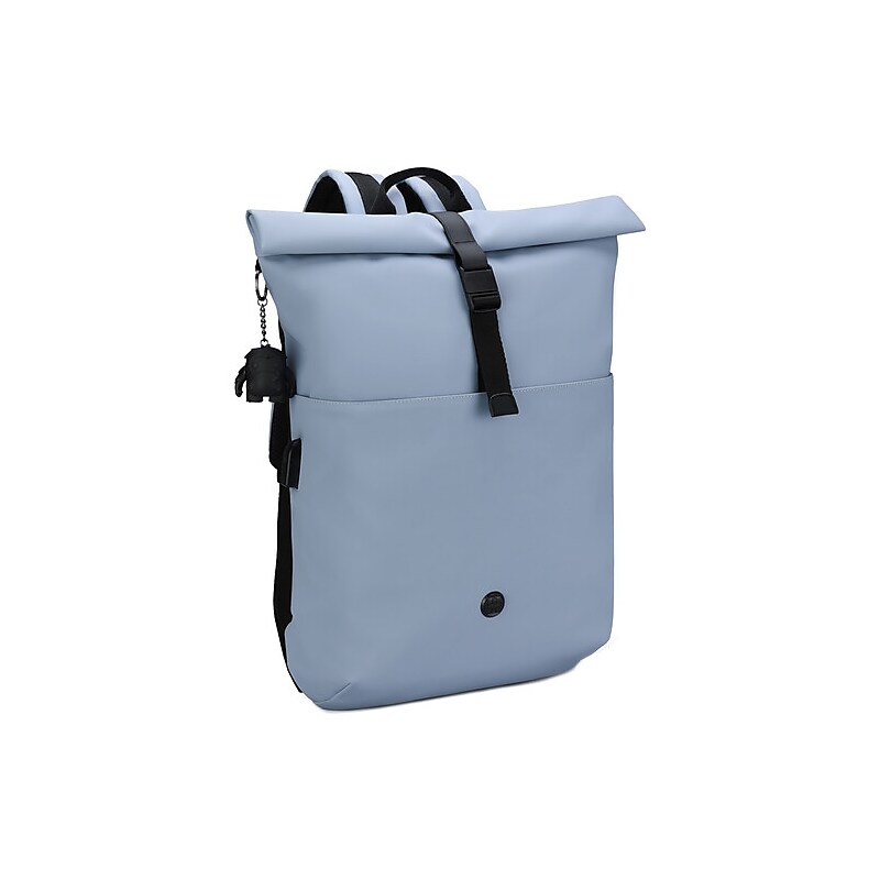 SwissDigital LAMONE Rolltop Laptop Compatible Backpack, Medium, Light Blue (SD1681-13) image 1