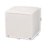 Baxton Studio Isaiah Fabric Ottoman, Ivory (220-12871-HiT)~#|#~BEF26ECE-9F79-43B1-BC80725A46B70DF3_sc7